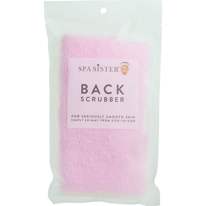 Spa Accessories Spa Sister Seriously Smooth Back Scrubber - Pink