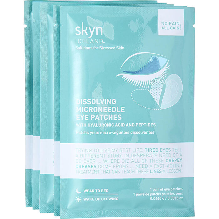 Skyn Iceland Dissolving Microneedle Eye Patches (5 Pack) --5x0.46g/0.0016oz