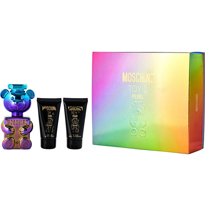 Moschino Toy 2 Pearl Eau De Parfum Spray & Body Lotion & Shower Gel 30ml/1.7oz