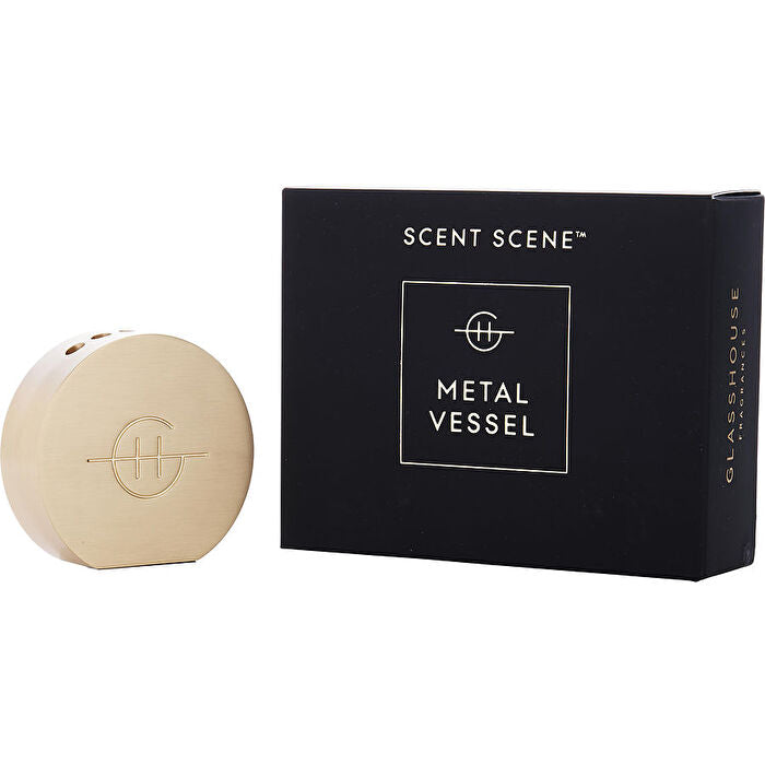 Glasshouse Scent Scene Gold Metal Vessel