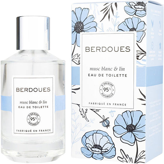 Berdoues Musc Blanc & Lin Eau De Toilette Spray 100ml/3.3oz