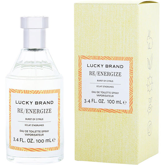 Lucky Brand Lucky Re/energize Eau De Toilette Spray 90ml/3.4oz