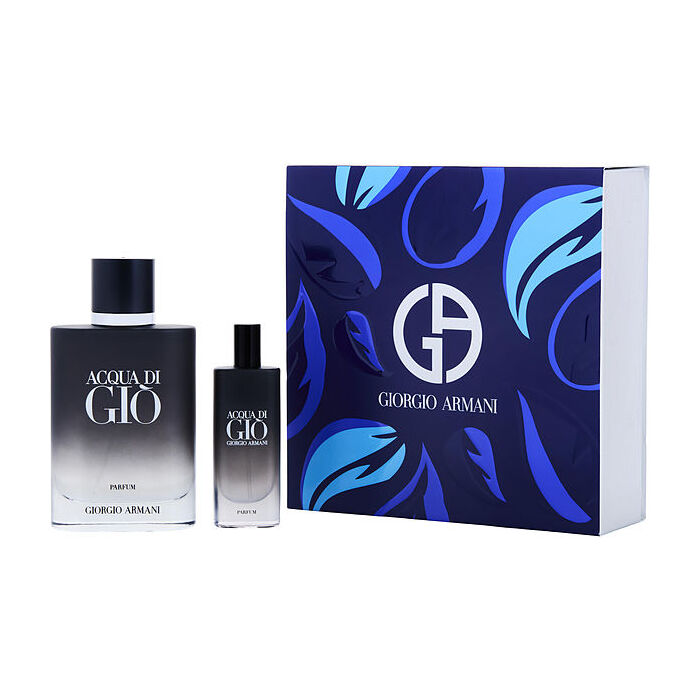 Giorgio Armani Acqua Di Gio Parfum Spray Refillable 90ml/3.3oz & Parfum Spray 0.5oz