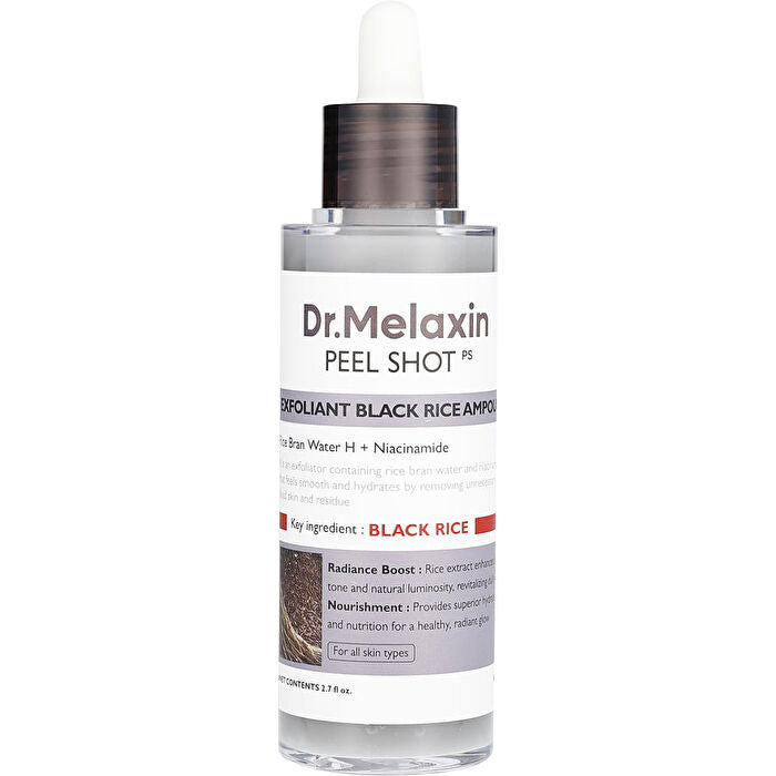Dr. Melaxin Peel Shot Exfoliant Black Rice Ampoule 80ml/2.7oz