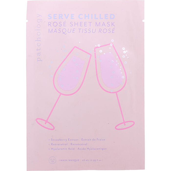 Patchology Serve Chilled Rose Sheet Mask 1ct