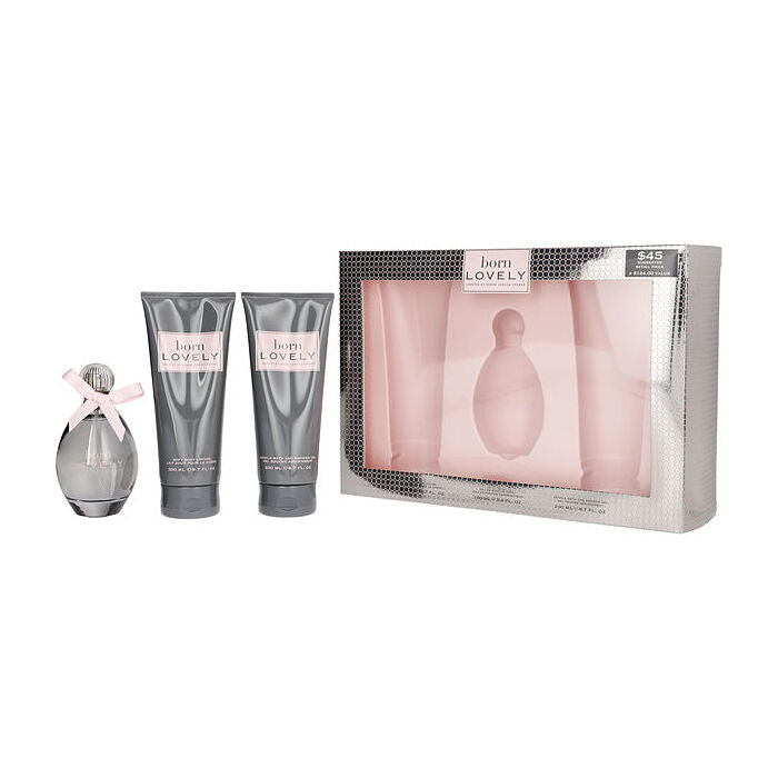 Sarah Jessica Parker Born Lovely Sarah Jessica Parker Eau De Parfum Spray 90ml/3.4oz & Body Lotion 180ml/6.7oz & Shower Gel 180ml/6.7oz