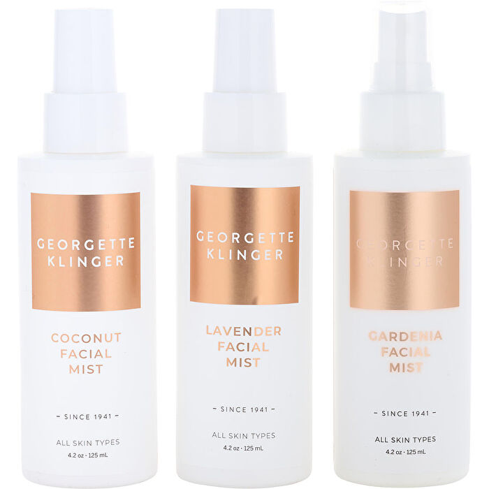 Georgette Klinger Facial Mist Trio: Coconut & Gardenia & Lavender 125ml/4.2oz