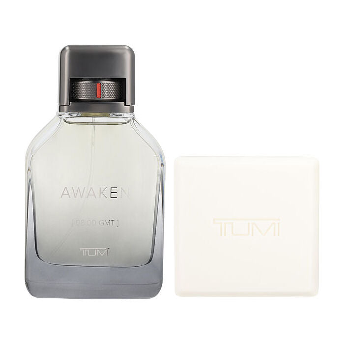 Tumi Awaken Eau De Parfum Spray 90ml/3.4oz & Bar Soap 150ml/5.3oz