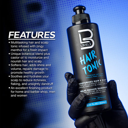 L3vel3 Hair Tonic 240ml/8.45oz
