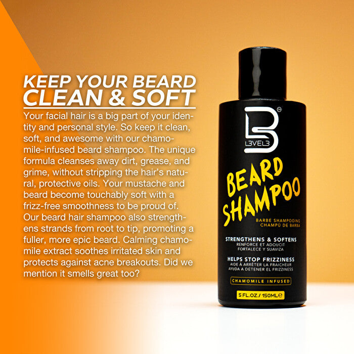 L3vel3 Beard Shampoo 150ml/5oz