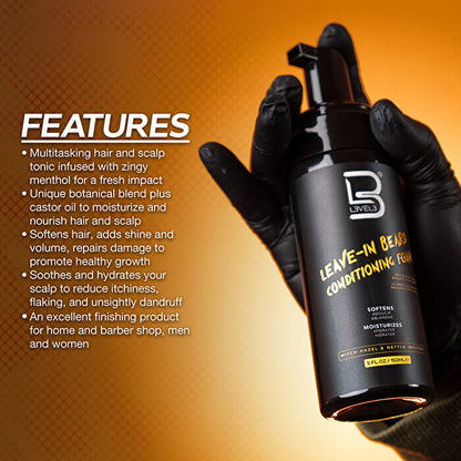L3vel3 Leave In Beard Conditioner 150ml/5oz