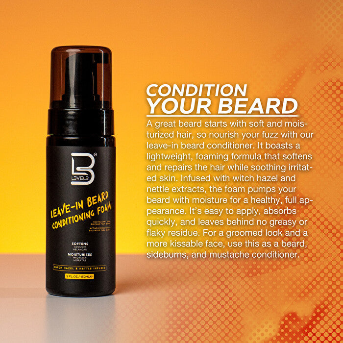 L3vel3 Leave In Beard Conditioner 150ml/5oz