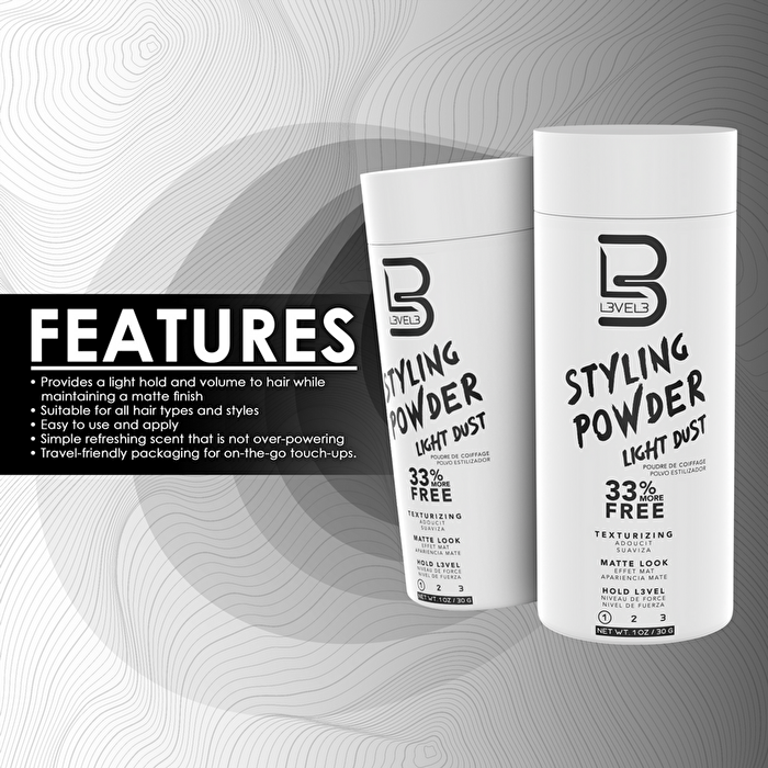 L3vel3 Light Hold Styling Powder 30ml/1oz