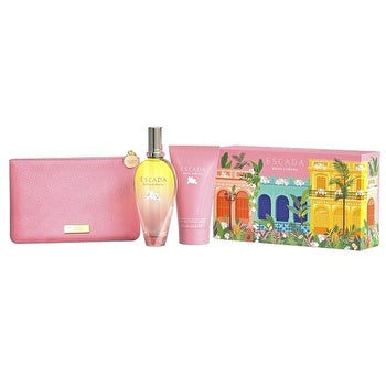 Escada Brisa Cubana Eau De Toilette Spray 90ml/3.4oz & Body Lotion 150ml/5oz & Bag
