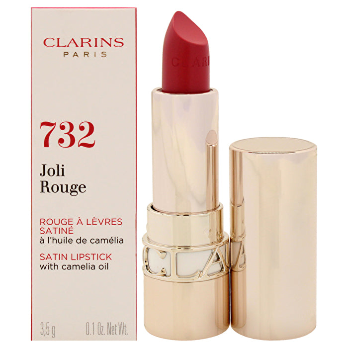 Clarins Joli Rouge (satin Refillable Lipstick) - # 732 Grenadine 3.5g/0.1oz