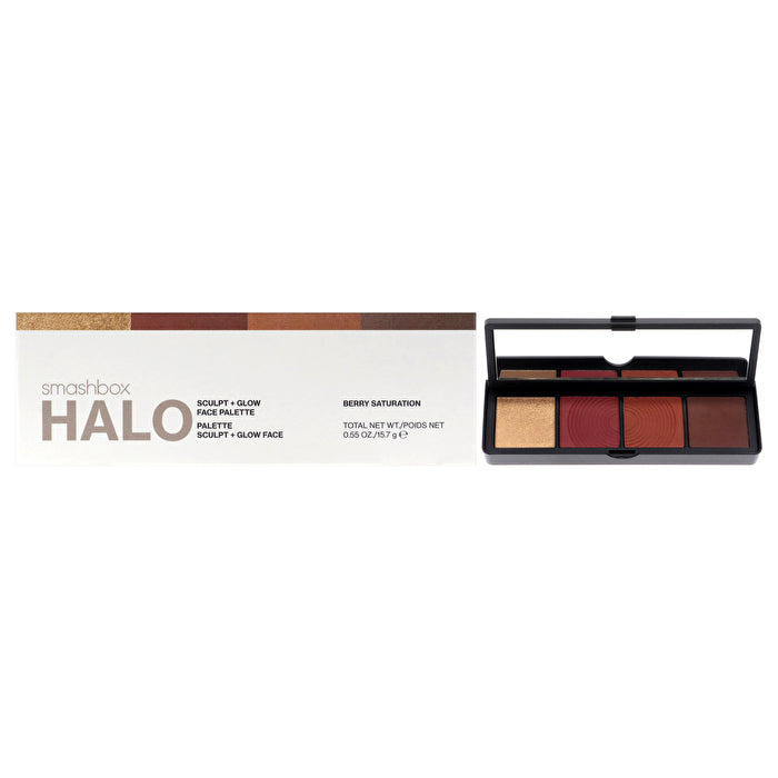 Smashbox Halo Sculpt & Glow Face Palette - # Berry Saturation 15.7g/0.5oz